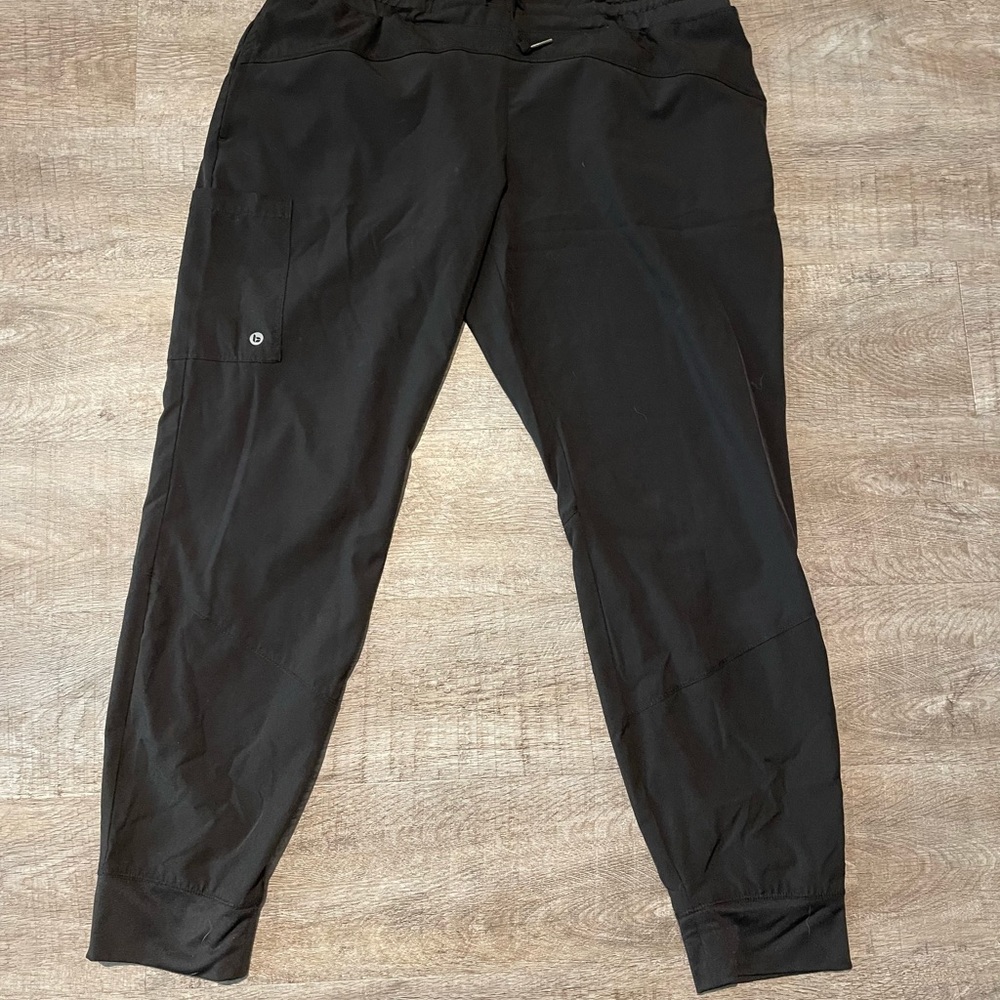 Barco One jogger scrub pants with adjustable tie-waist